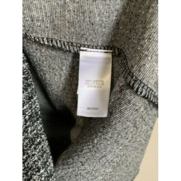 J Jill Wearever Womens Plaid Shift Dress Size MP Rayon Blend Academia Office - Picture 8 of 10